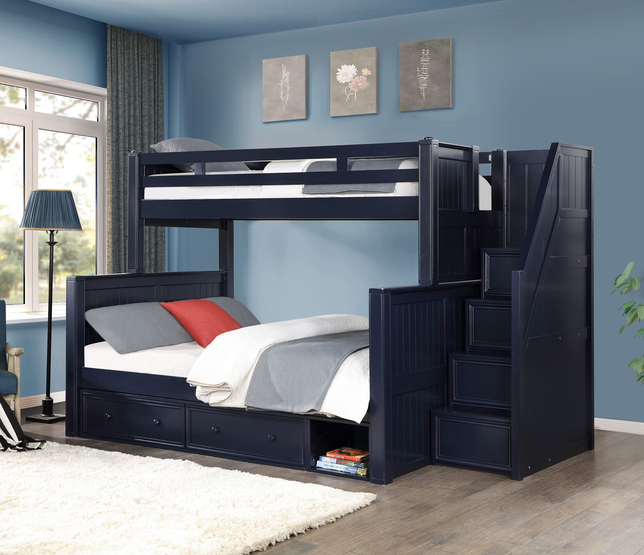 Steps vs ladder for kids bunk beds
