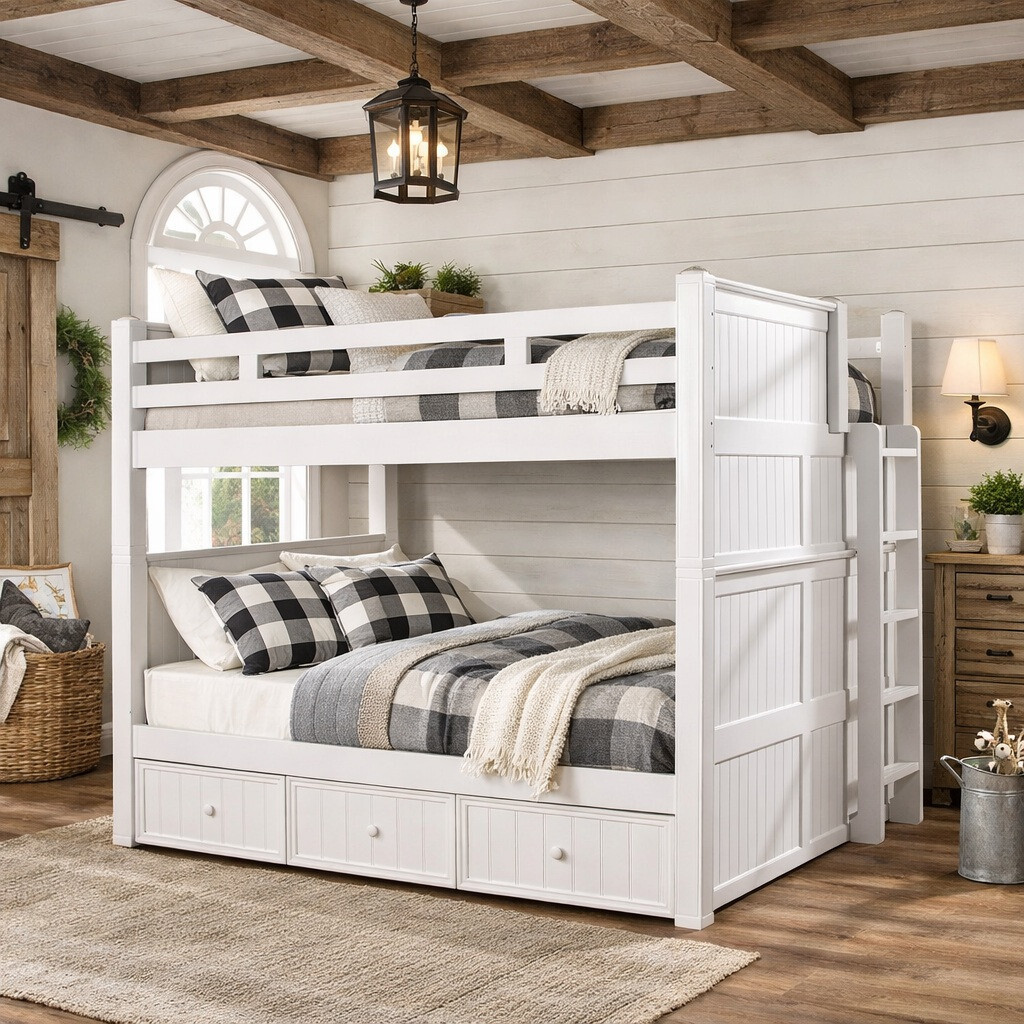 Dillon queen over queen bunk beds for adults Dillon Queen Bunk Bed dual height for adults